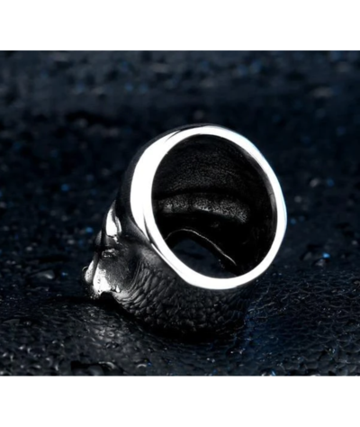 Bague tête de mort Punisher-Calaveras