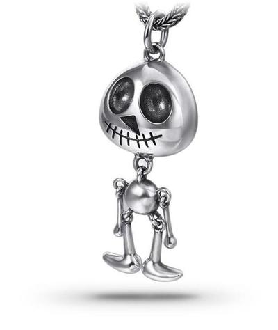 Collier Tête de Mort Petit Gars (Argent)