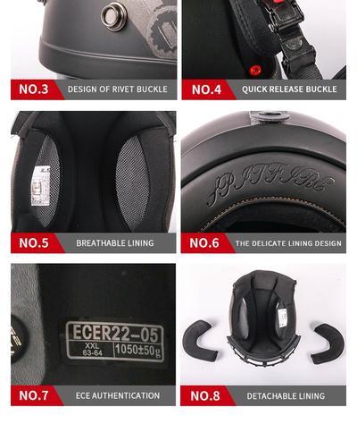 Casque Moto Tête de Mort Motard Maléfique-Calaveras