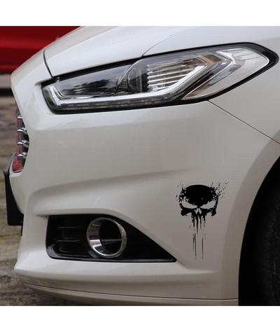 Sticker Tête de Mort Punisher-Calaveras