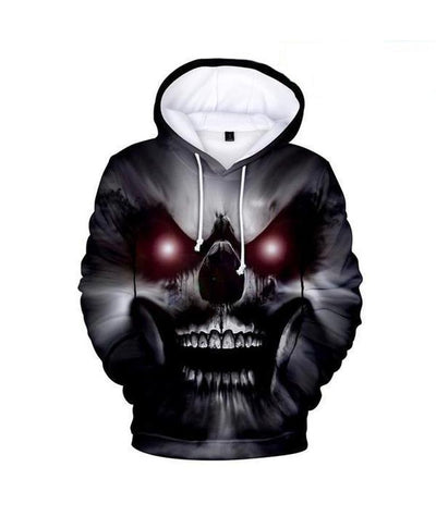 Sweat Tête de Mort Crâne Démon